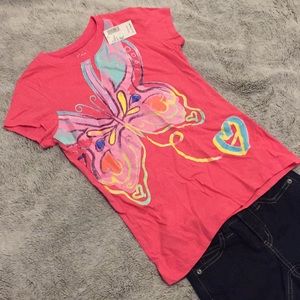 Children’s Place- girls printed short sleeve T